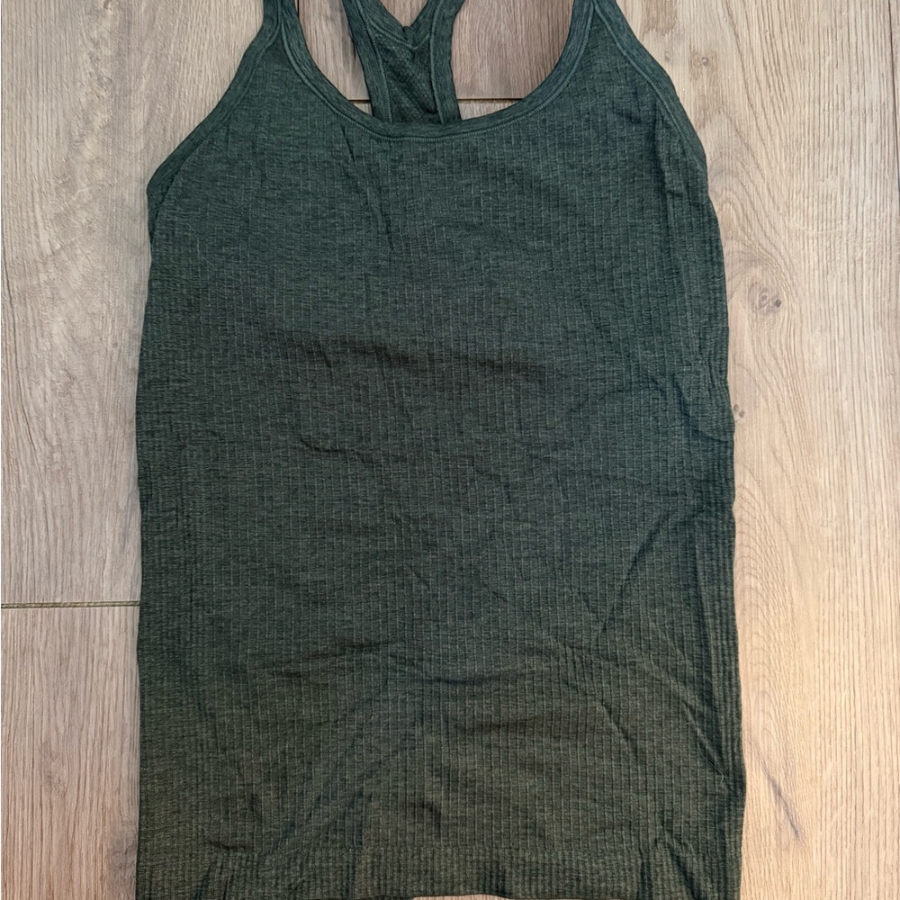 Lululemon Women's Green Tank Top